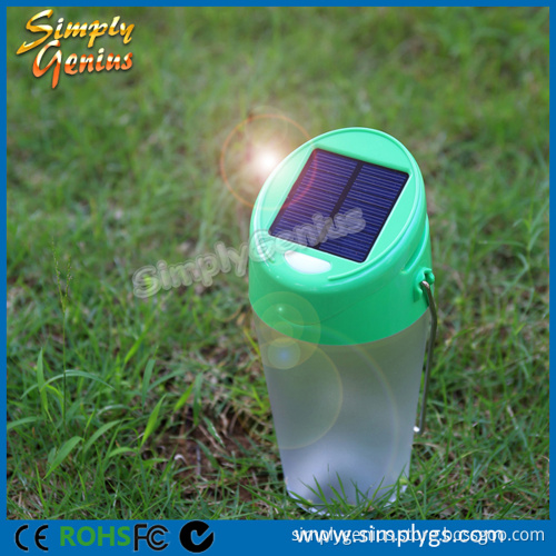 (hot)bottle shape ultra bright foladaway innovative sun-powered light